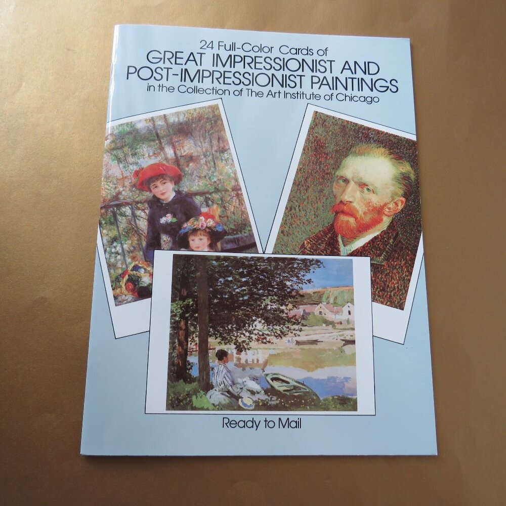 Great Impressionist and Post-Impressionist Paintings 24 Cards 1984